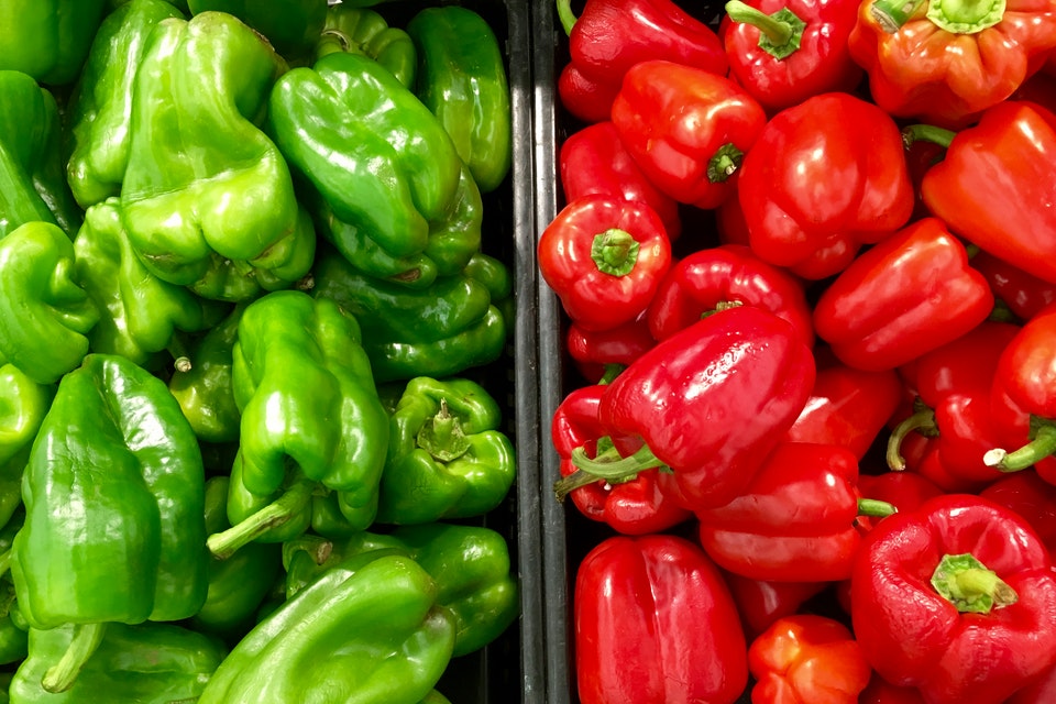 Male vs female bell peppers